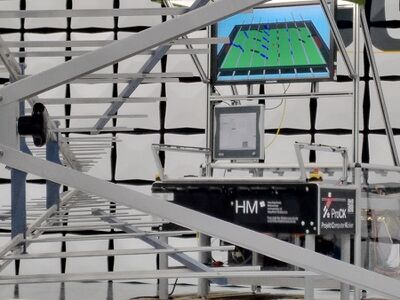 Ein besonderes Match: Kicker gegen Antenne.