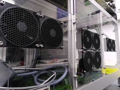 Noch Lüftergitter drauf und fertig! So kann's bleiben.